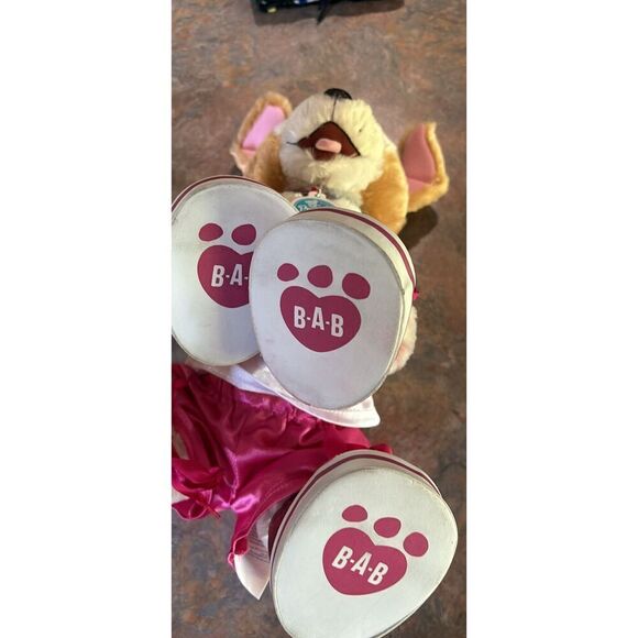 Build A Bear Promise Pets Stuffed Dog Plush With Accessories - Picture 3 of 7